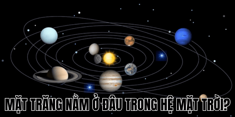 Mặt Trăng Nằm Ở Đâu Trong Hệ Mặt Trời? Vị Trí Chuẩn 1 Mặt Trăng Nằm Ở Đâu Trong Hệ Mặt Trời