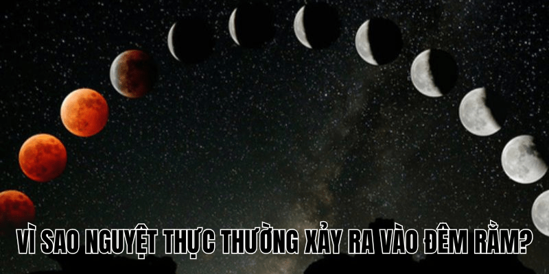 Vì Sao Nguyệt Thực Thường Xảy Ra Vào Đêm Rằm? 1 Vì Sao Nguyệt Thực Thường Xảy Ra Vào Đêm Rằm